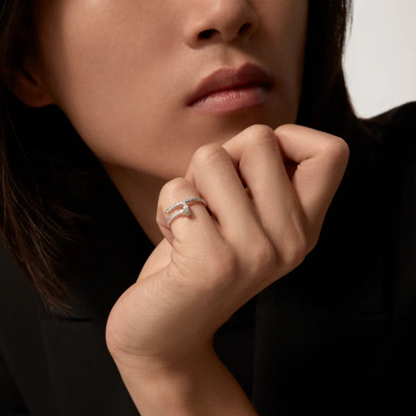 Mystic ジュスト リング 1.8MM シルバー ダイヤモンド