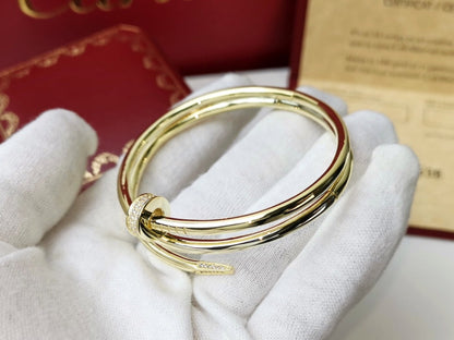 [Mystic]JUSTE BRACELET 3.5MM DOUBLE ROW DIAMOND