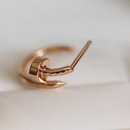 [Mystic]JUSTE EARRINGS PINK GOLD