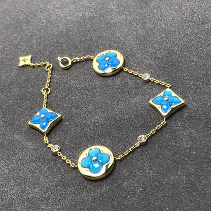 [Mystic]STAR AND SUN TURQUOISE 4 MOTIFS 3 DIAMONDS