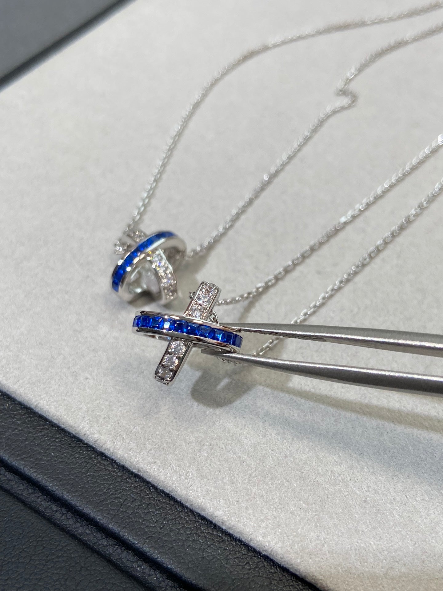 [Mystic]LIENS DIAMOND SILVER NECKLACE