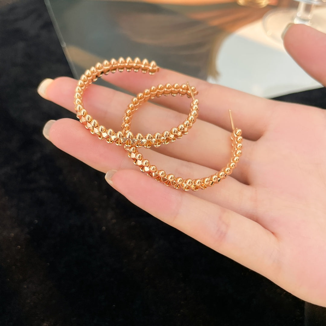 [Mystic]CLASH HOOP EARRINGS