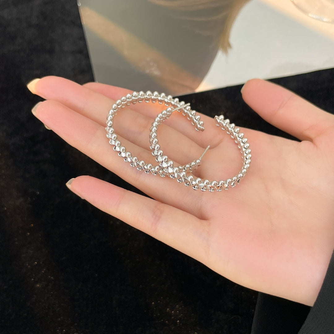 [Mystic]CLASH HOOP EARRINGS