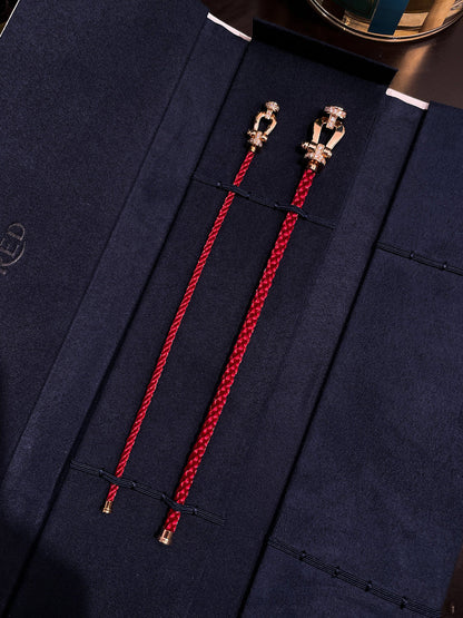 [Mystic]FORCE 10 HALF DIAMOND PINK GOLD RED CORDERI LARGE AND MEDIUM MODEL