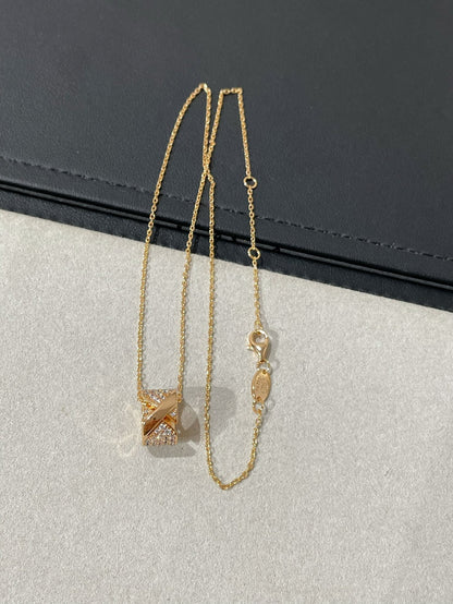 [Mystic]LIENS EVIDENCE DIAMOND PAVED NECKLACE