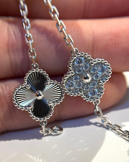 [Mystic] CLOVER 5 MOTIF LASER BRACELET COLLECTION