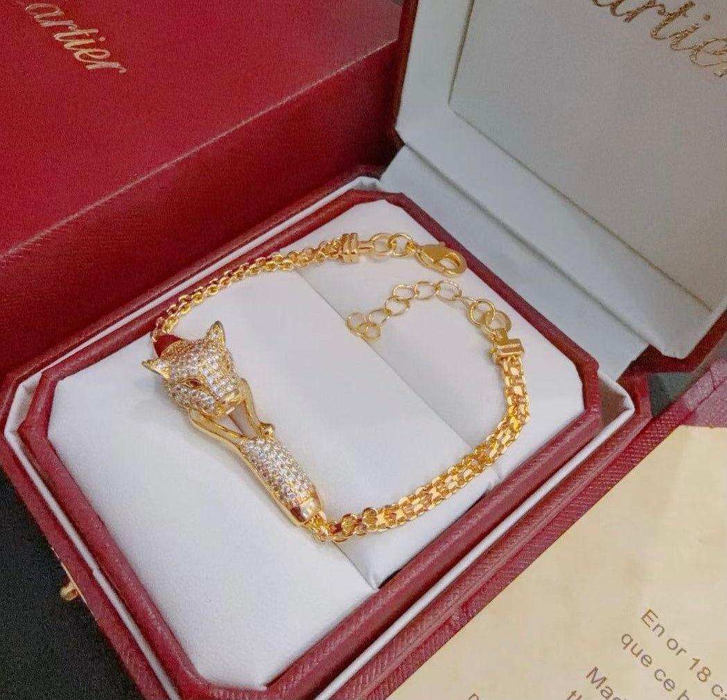 Mysitc  PANTHERE  BRACELET DIAMONDS