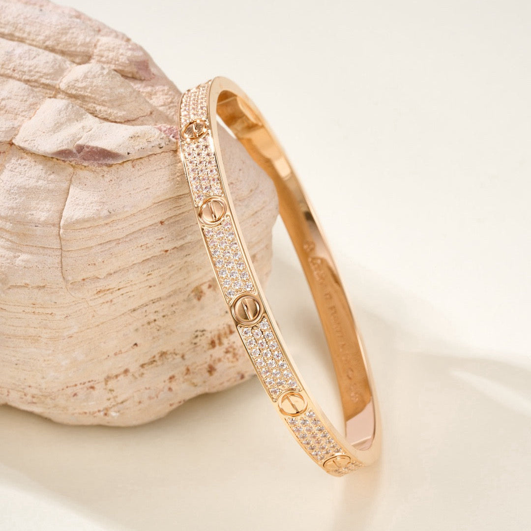 Mysitc LOVE BRACELET 4.8MM DIAMOND-PAVED