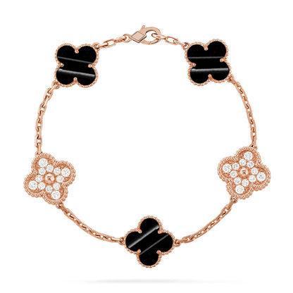[Mystic] CLOVER 5 MOTIF PULSAR STONE BRACELET COLLECTION