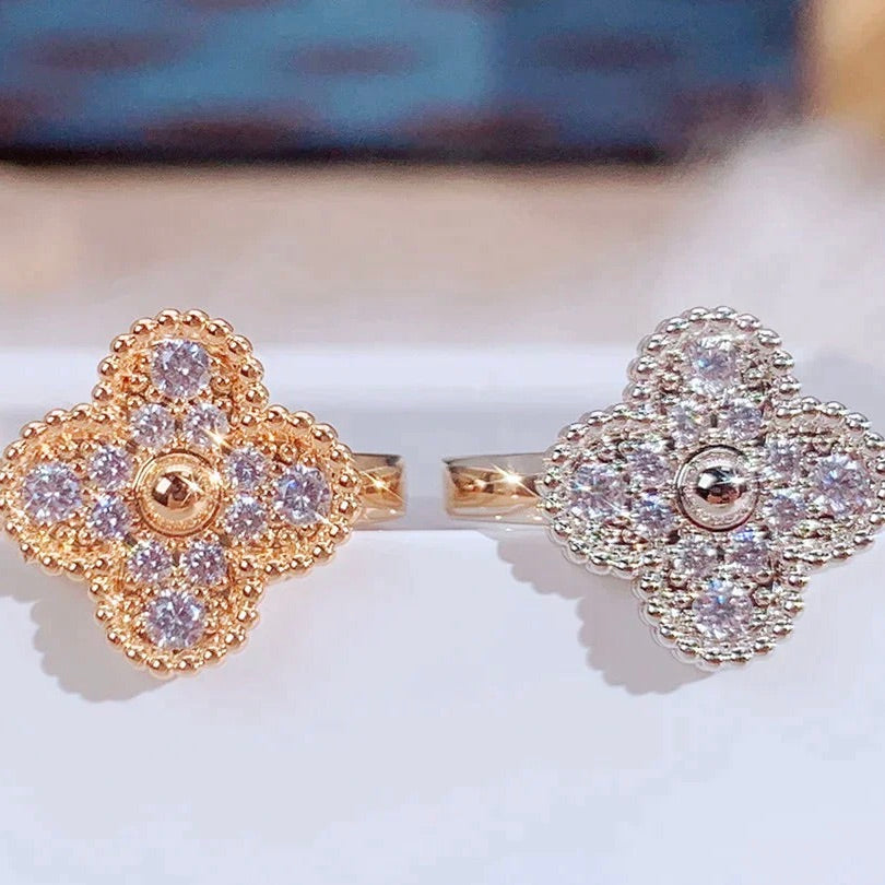 [Mystic]CLOVER DIAMOND RING