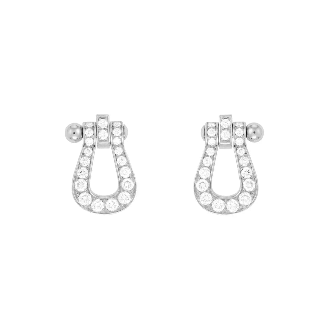 [Mystic]FORCE 10 FULL DIAMOND STUD EARRINGS MINI MODEL