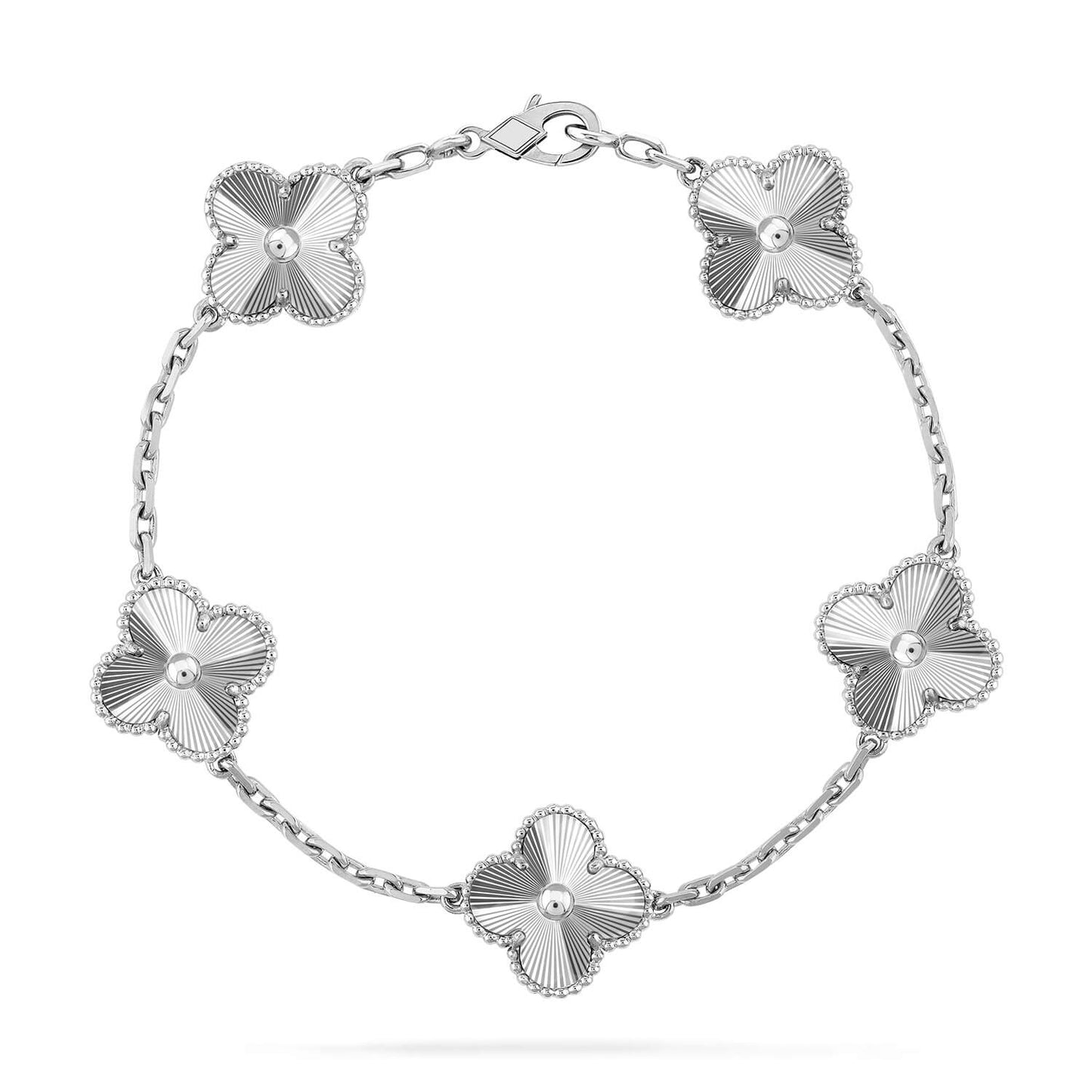 [Mystic] CLOVER 5 MOTIF LASER BRACELET COLLECTION