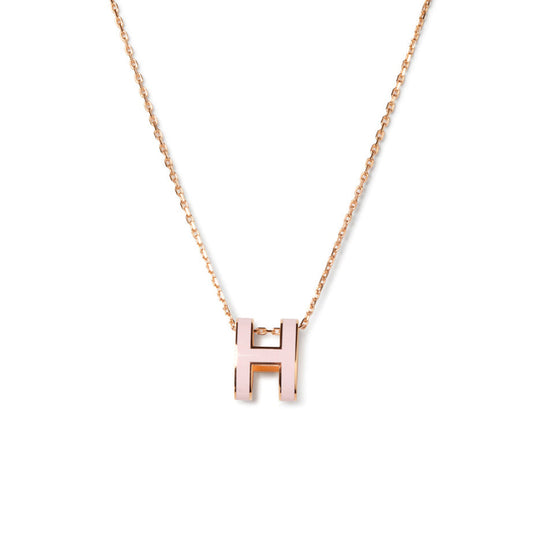 [Mystic]POP H PEDANT PINK GOLD