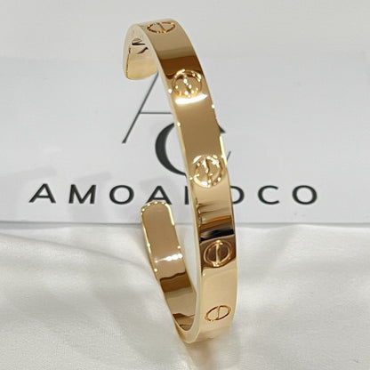 [Mystic]LOVE BRACELET 6.1MM OPEN CUFF