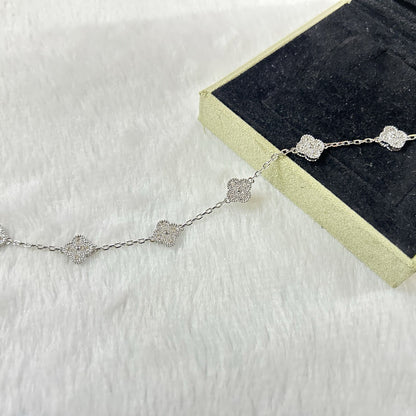 [Mystic]CLOVER 6 MOTIF DIAMOND BRACELET
