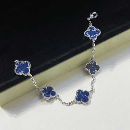 [Mystic]CLOVER 5 MOTIF PIETERSITE BRACELET COLLECTION