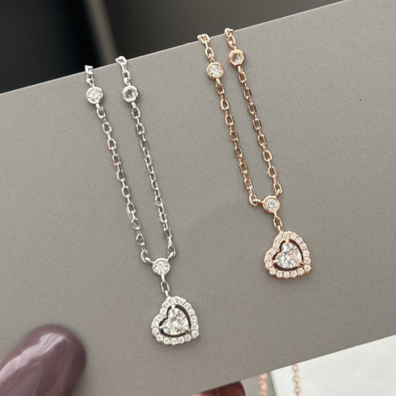 [Mystic ]JOY HEART DIAMOND NECKLACE
