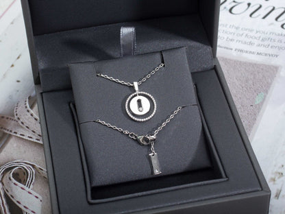 [Mystic ]Mystic MOVE PM NECKLACE SILVER DIAMOND