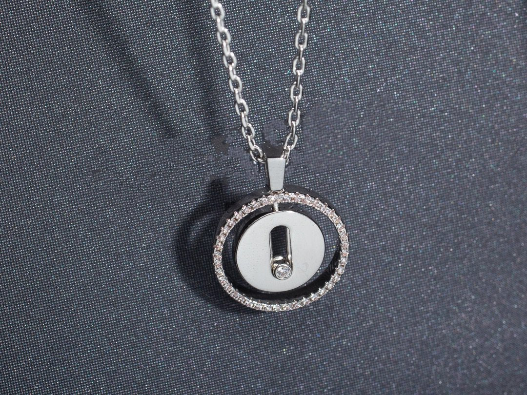 [Mystic ]Mystic MOVE PM NECKLACE SILVER DIAMOND