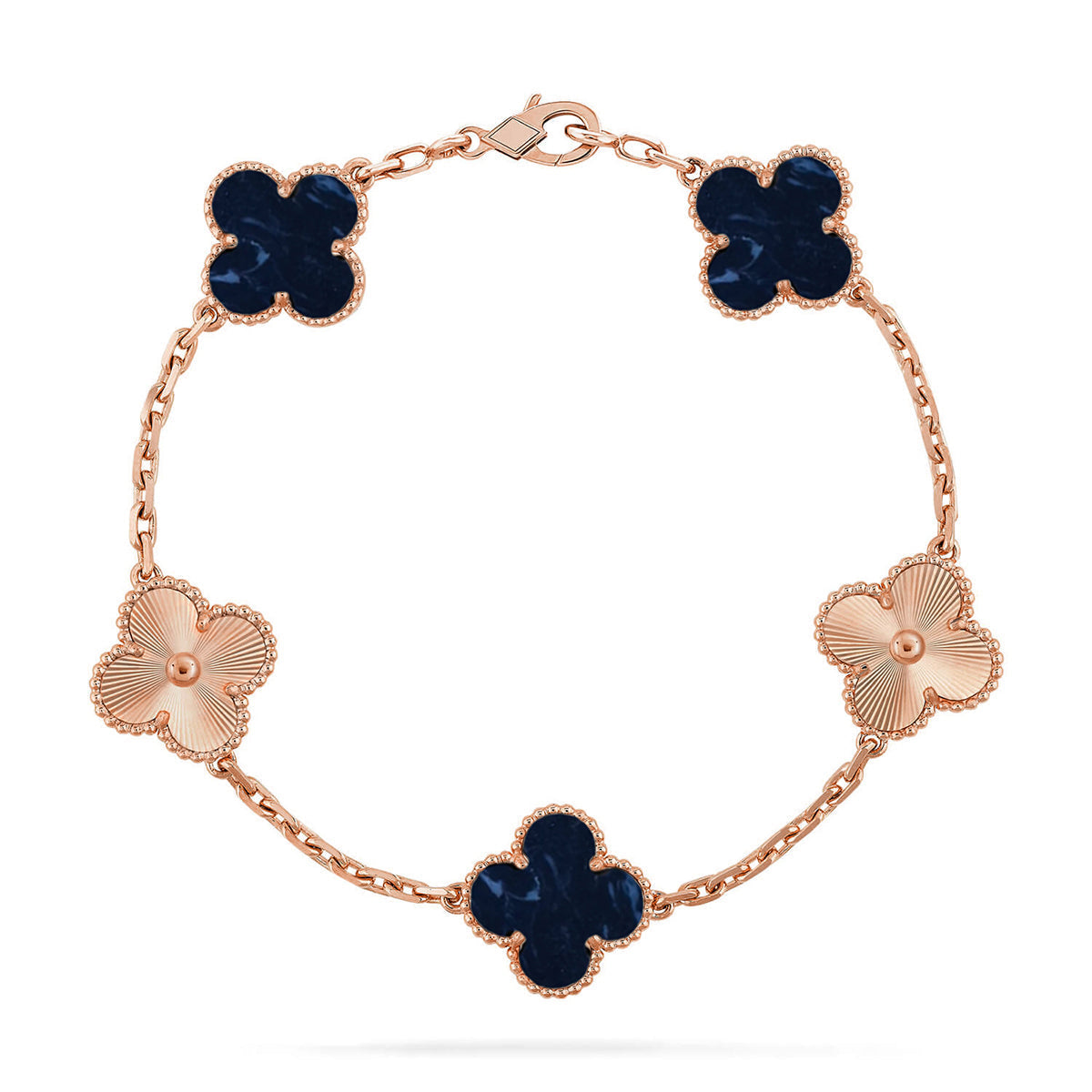 [Mystic]CLOVER 5 MOTIF PIETERSITE BRACELET COLLECTION