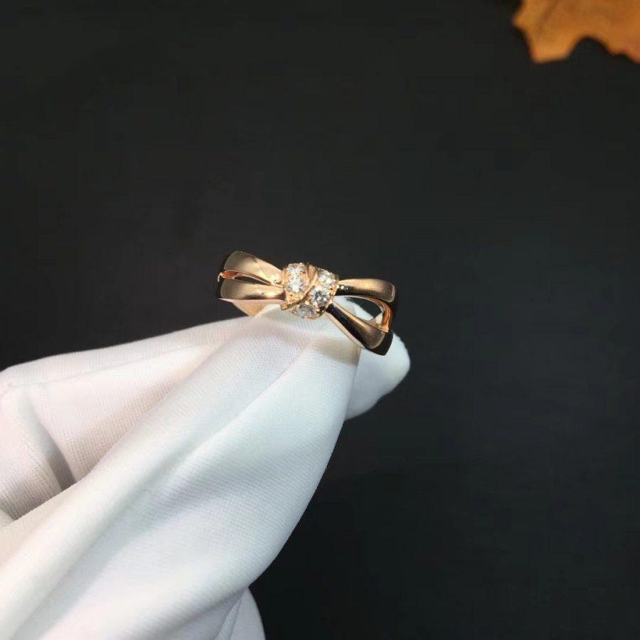 [Mystic]LIENS RING PINK GOLD DIAMOND