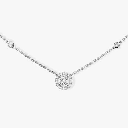 [Mystic ]Diamond Necklace 0,20ct Brilliant Shape Joy