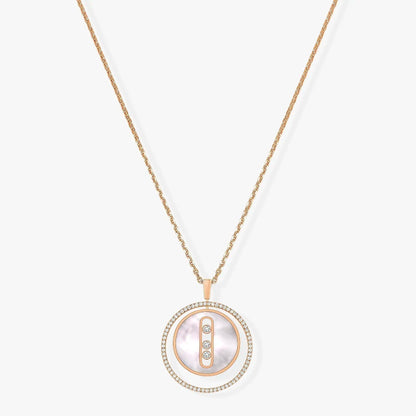 [Mystic ]Mystic MOVE MM NACRE BLANCHE DIAMOND NECKLACE