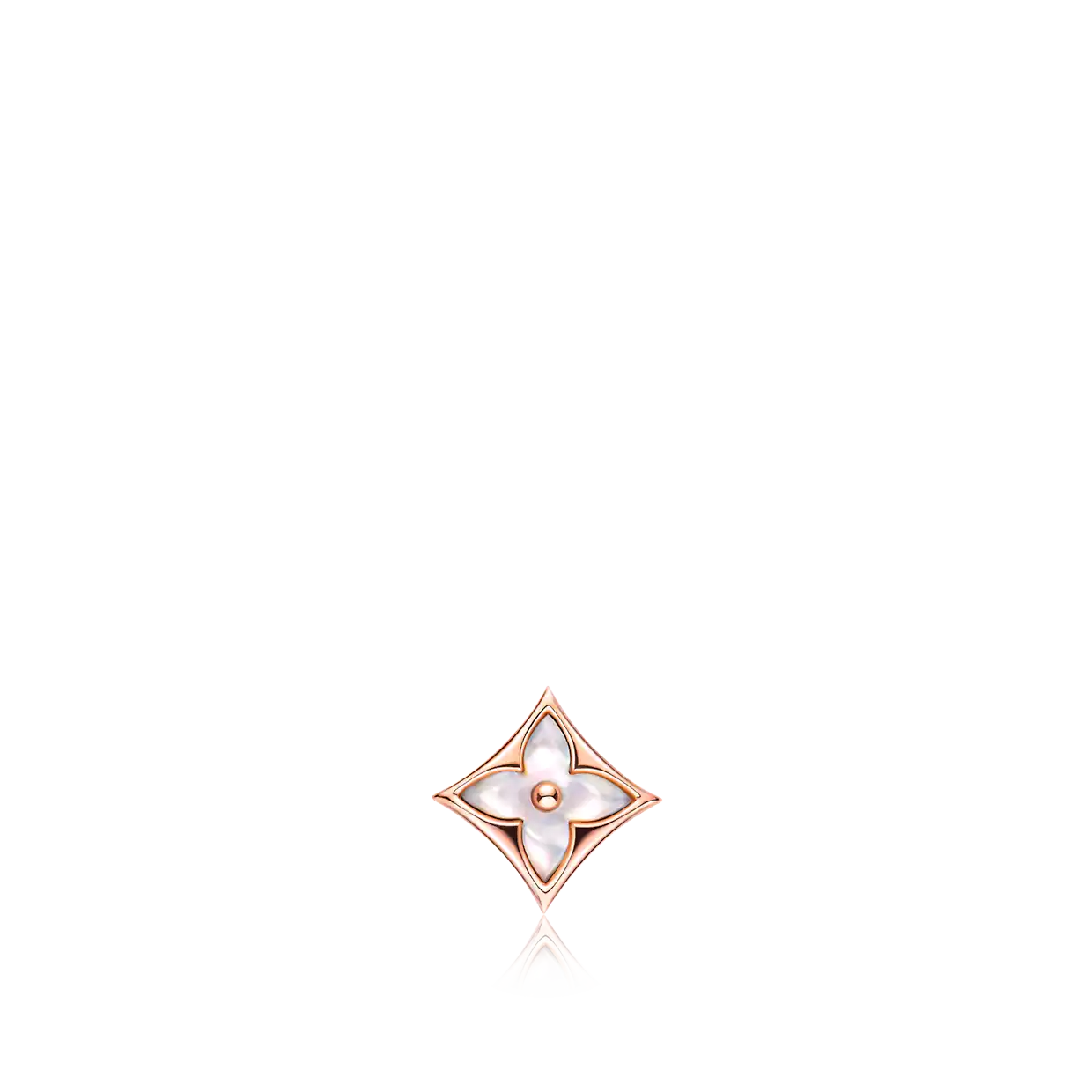 [Mystic]STAR MOP PINK GOLD EARRINGS