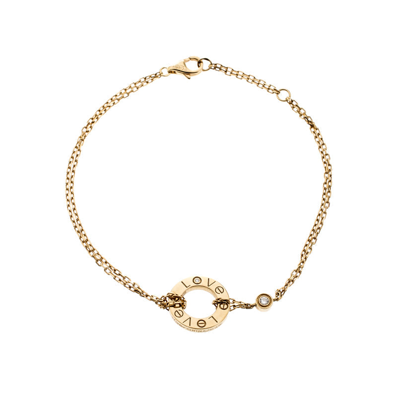 [Mystic]LOVE BRACELET 2 DIAMOND
