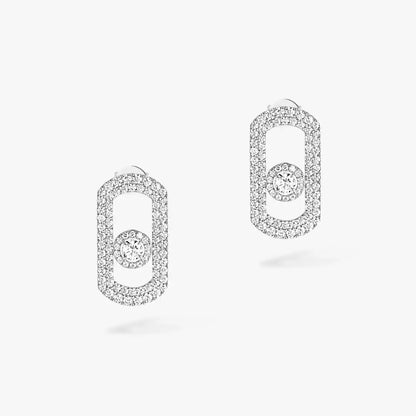 [Mystic ]So Move Pave_-Set Diamond Earrings in Silver