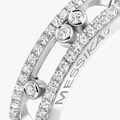 [Mystic ] Baby Move Gold Diamond Pave_ Ring