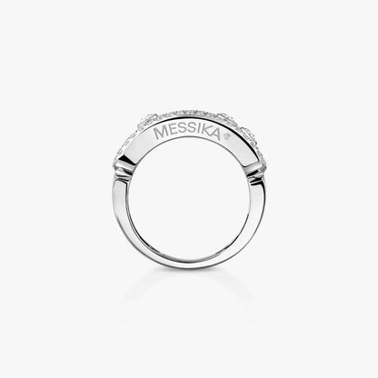 [Mystic ] Move Gold Diamond Pave_ Ring