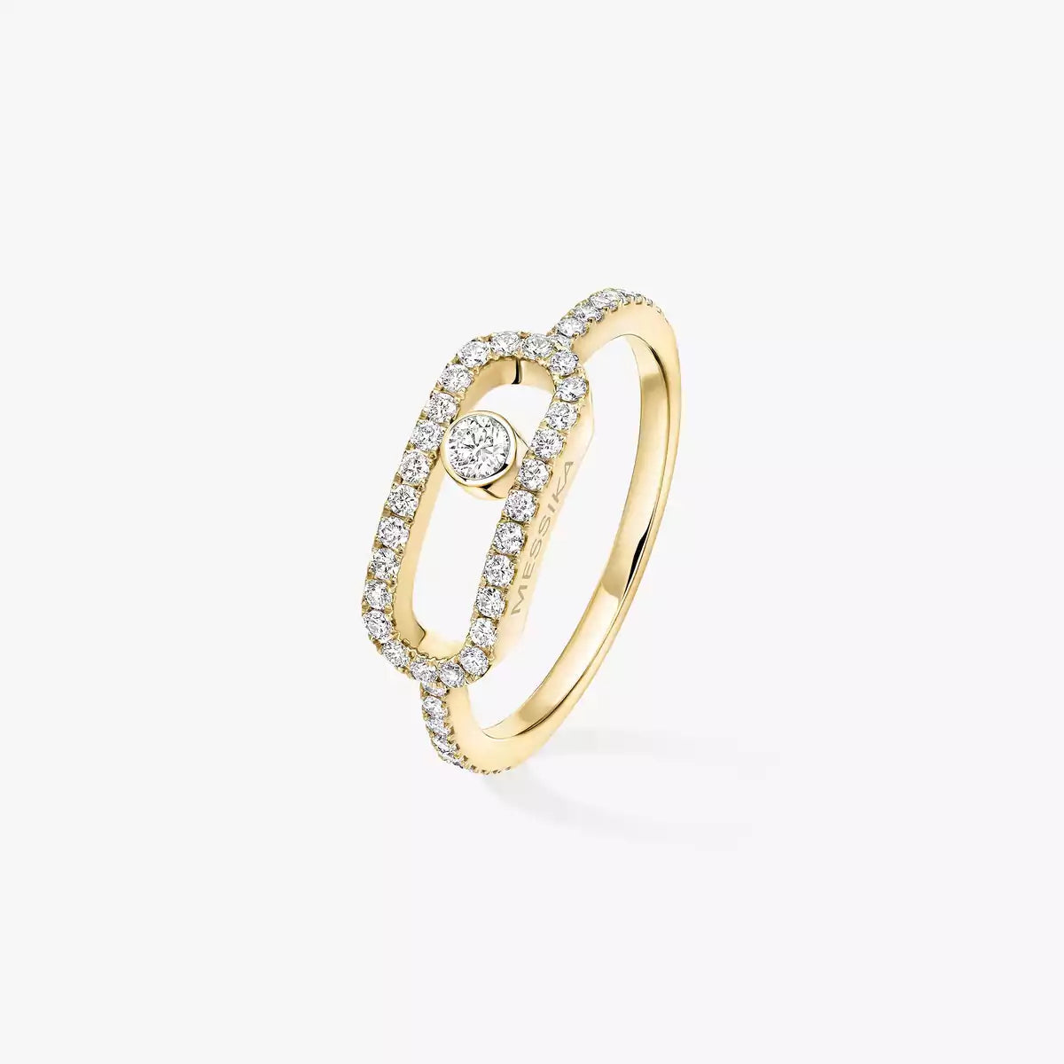 [Mystic ]Move Uno Diamond Ring in Gold