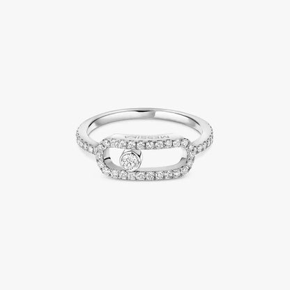 [Mystic ]Move Uno Diamond Ring in Gold
