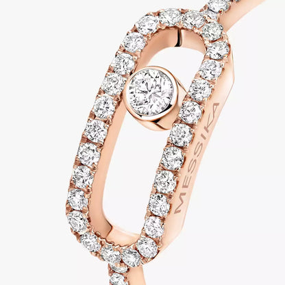 [Mystic ]Move Uno Diamond Ring in Gold
