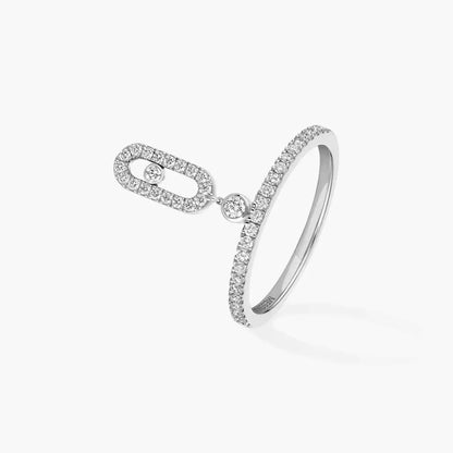 [Mystic ]Move Uno Diamond Ring