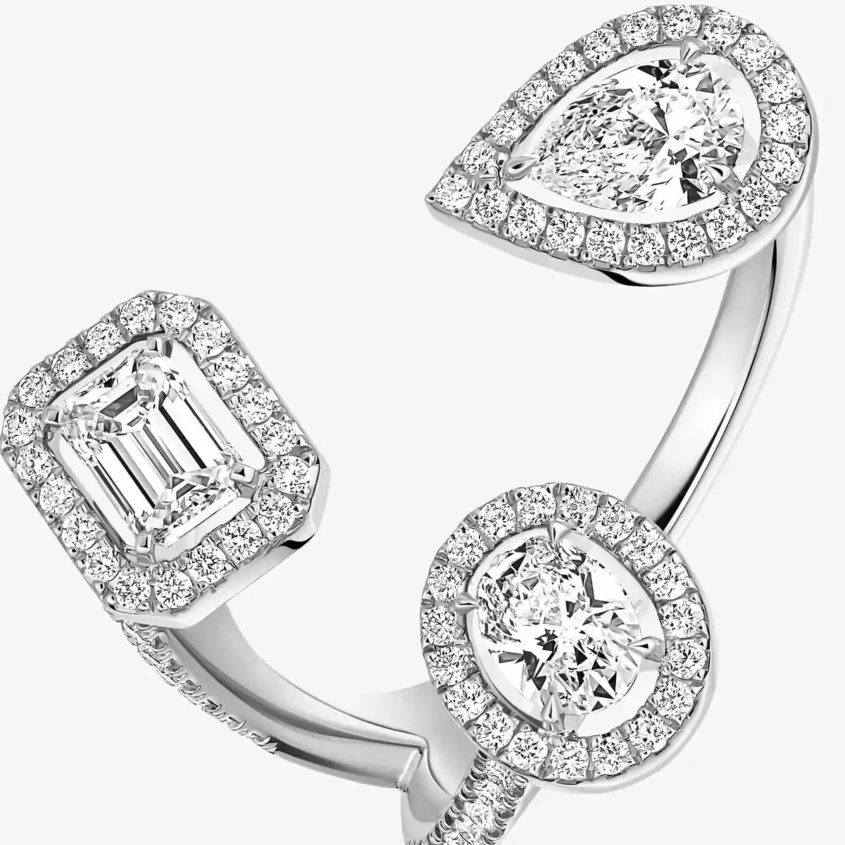 [[Mystic ] Diamond Ring 0,25ct My Twin Trilogy