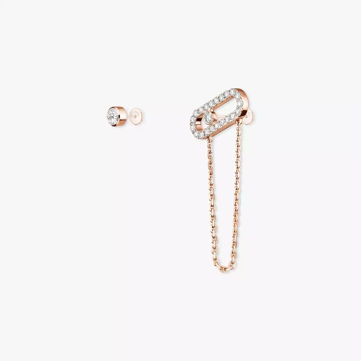 [Mystic ]Move Uno Diamond Earrings