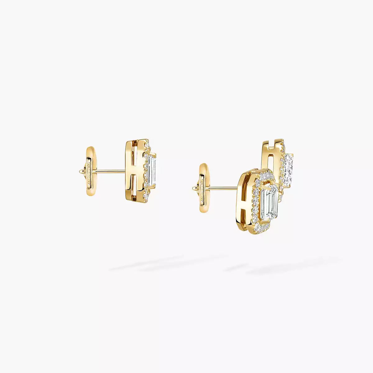 [Mystic ]Diamond Earrings 0,10ct My Twin 1+2