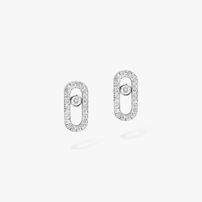 [Mystic ]Move Uno Diamond Earrings