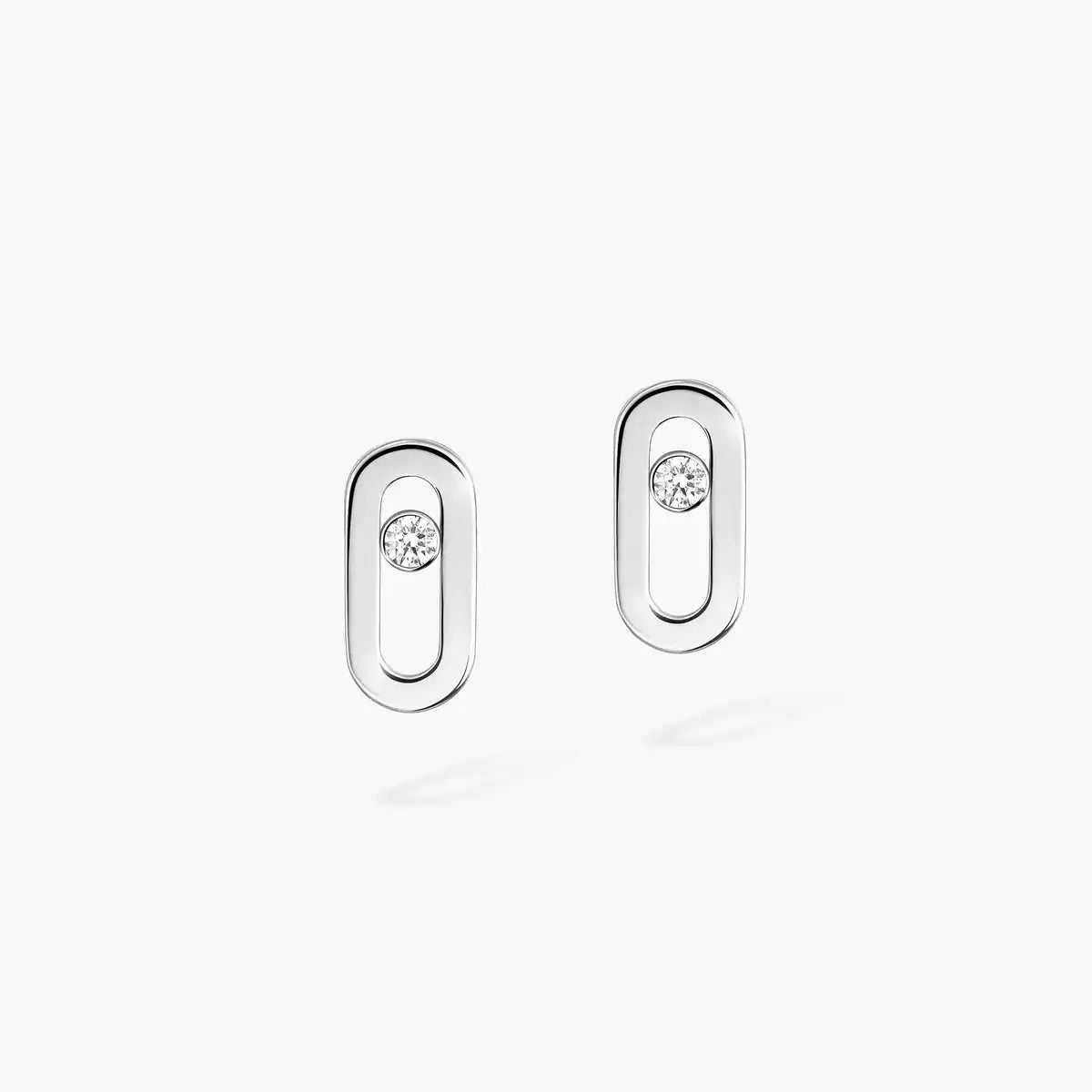 [Mystic ]Move Uno Diamond Stud Earrings