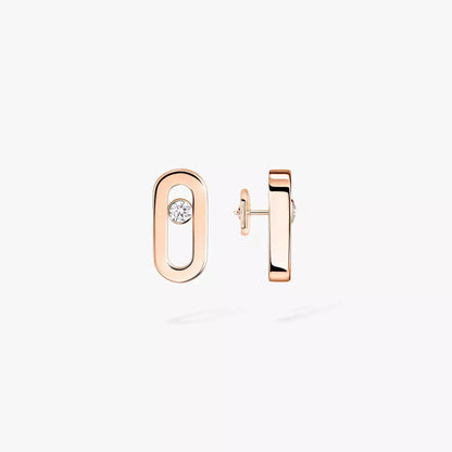 [Mystic ]Move Uno Diamond Stud Earrings