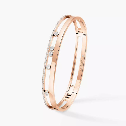 [Mystic ]Move Romane Diamond Bangle Bracelet