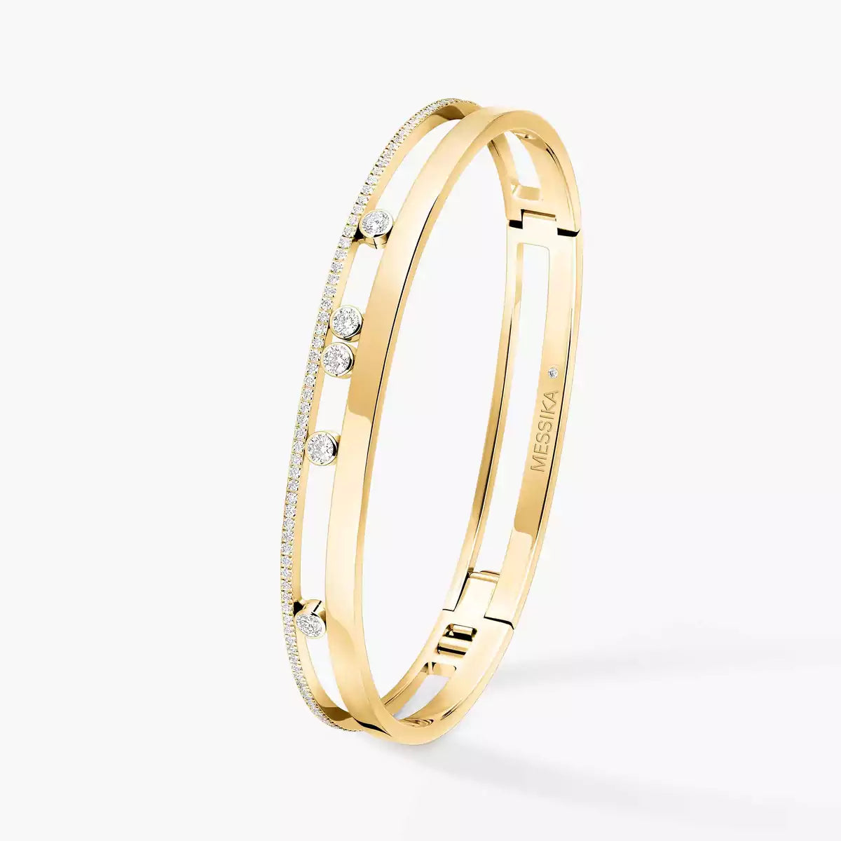 [Mystic ]Move Romane Diamond Bangle Bracelet