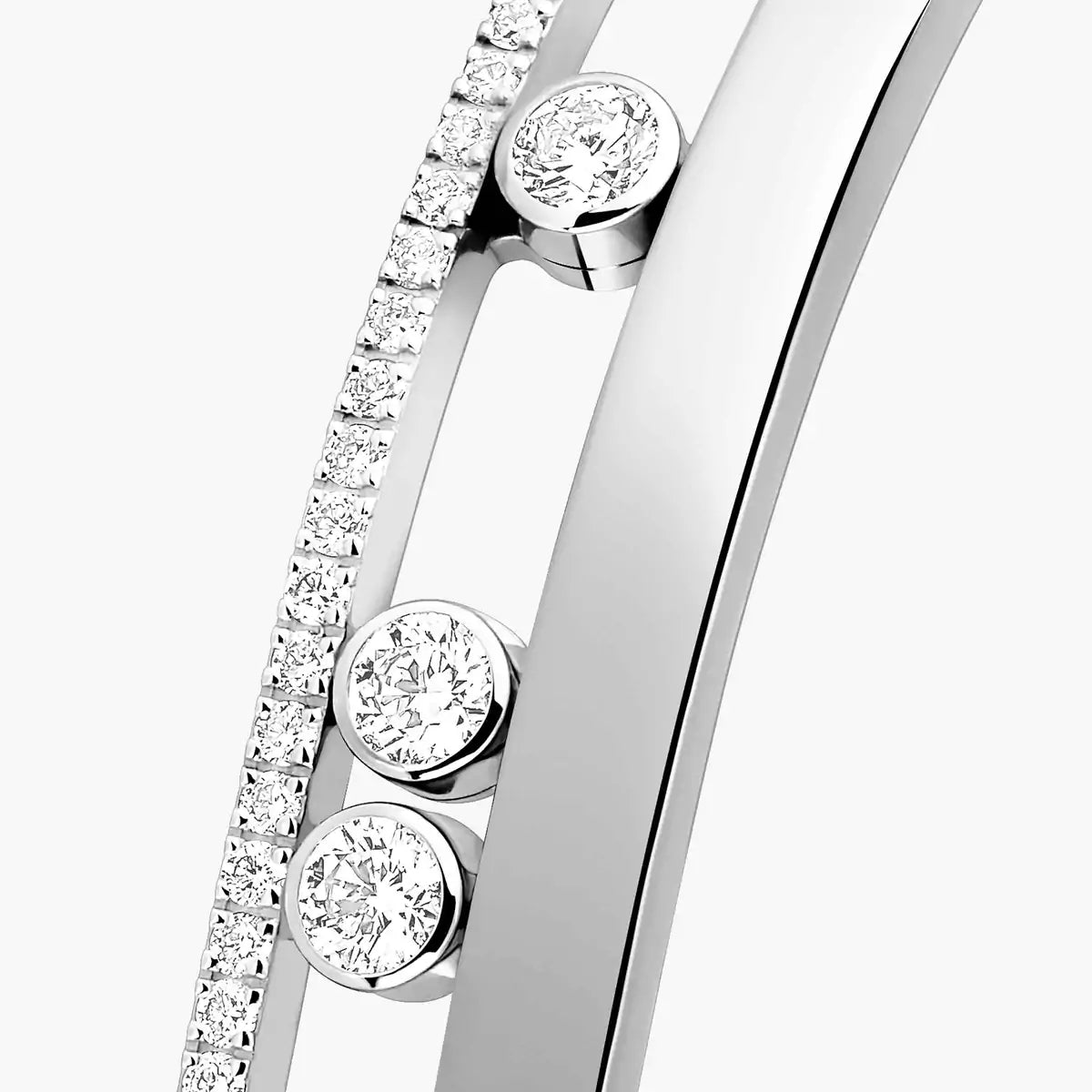 [Mystic ]Move Romane Diamond Bangle Bracelet