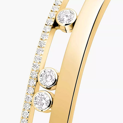 [Mystic ]Move Romane Diamond Bangle Bracelet