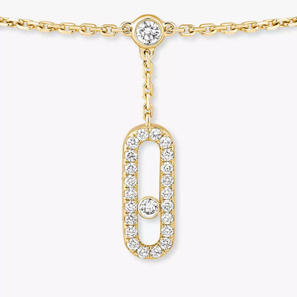[Mystic ] Move Uno pavé ankle bracelet