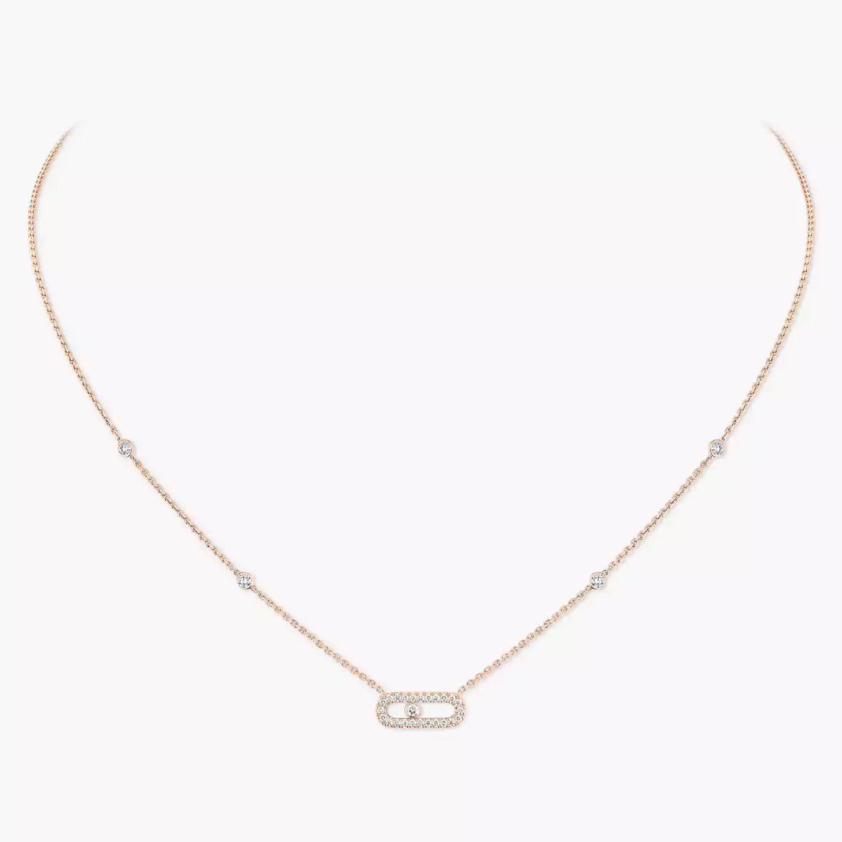 [Mystic ]Diamond Necklace Move Uno