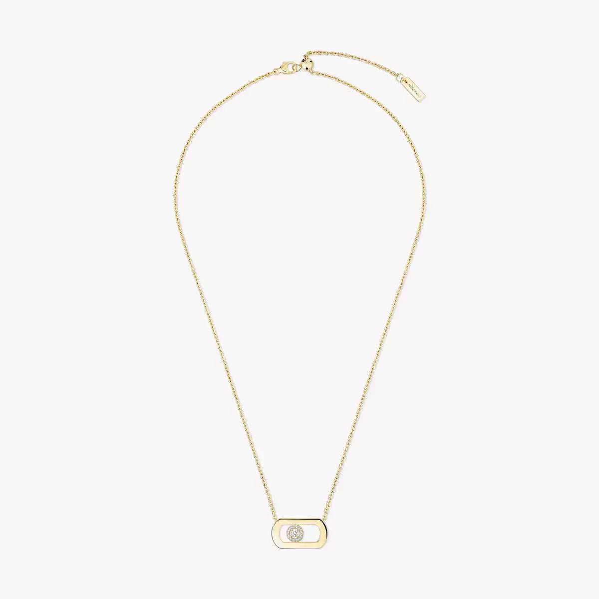 [Mystic ]So Move Diamond Necklace in Gold