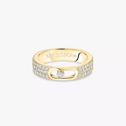 [Mystic ]Move Joaillerie Pave_ Diamond Wedding Ring